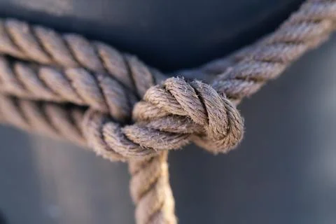 Closeup of a knot Stock Photos