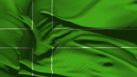 Closeup Ladonia  Flag Wave Loop waving in wind Realistic Ladonia  Flag backg Stock Footage 325764520