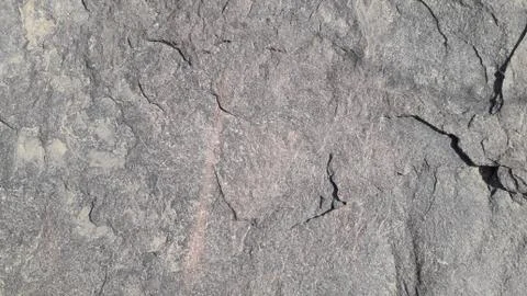 Closeup of large rock surface on a mountain or hill Stock Photos