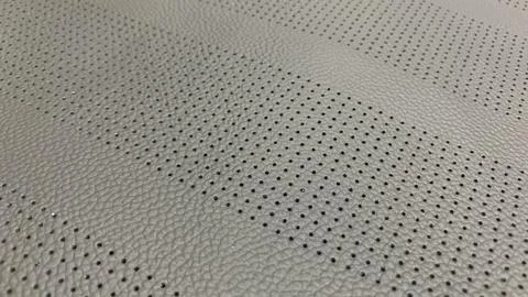 Closeup the leather with hole texture, Stock Photos
