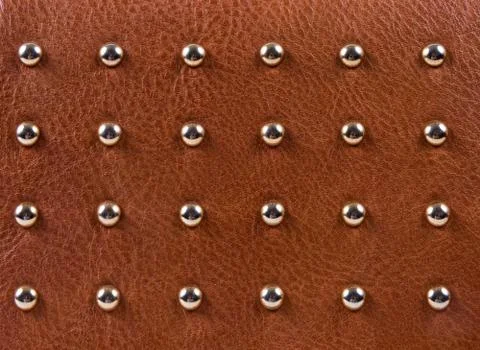Closeup of the leather texture as a background Stock Photos
