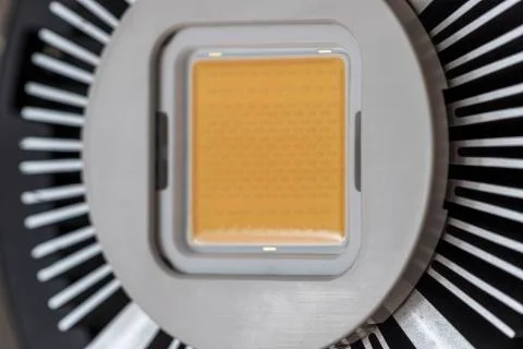 Closeup of a led light Stock Photos