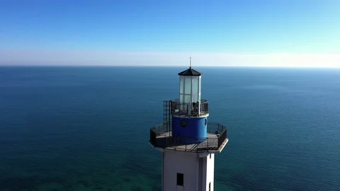 Closeup of  lighthouse 스톡 동영상 122278673
