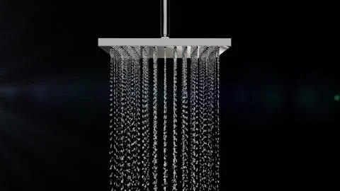 Closeup Macro slow motion Rain shower droplet water Stock Footage 272316740