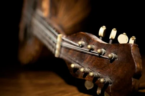 Closeup of mandolin. Foto stock