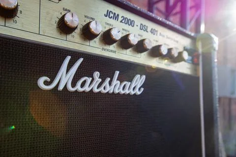 Closeup of Marshall cabinet Stock Photos