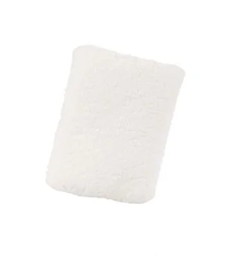 Closeup marshmallows on white background Stock-Fotos