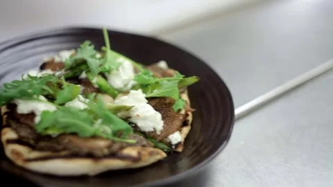 Closeup of a meal Stock Footage 307340109