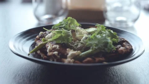 Closeup of a meal Stock-Footage 307340110