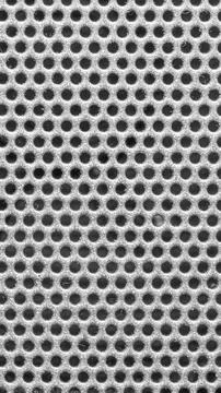Closeup of a metal grid. texture or background 库存照片