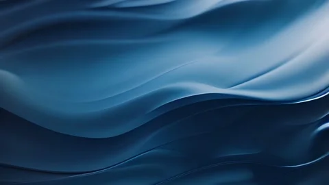 Closeup of a metallic finish plastic in a deep blue shade, featuring a wavelike Stock Footage 253928101