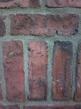 Closeup Multi-Directional Brick Wall Texture Stock Photos