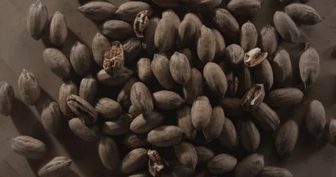Closeup of nuts Stock Footage 146436239