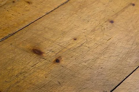 Closeup of an old kitchen board Stockfoto's