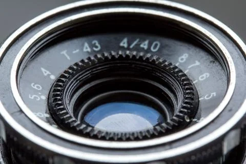 Closeup of old retro viewfinder camera Stock Photos