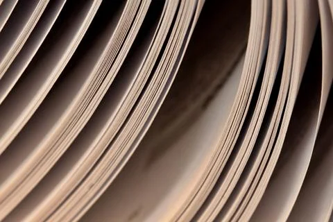 Closeup of an open book Stock Photos