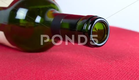 Closeup open a bottle of wine Stock Photos