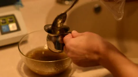 Closeup of original Italian sauce Vídeos de archivo 59579841