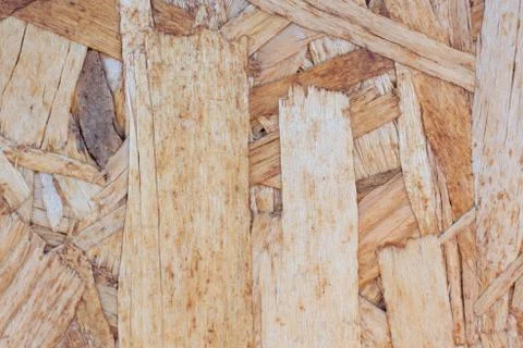Closeup of OSB Panel Stock Photos