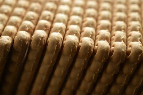 Closeup on a packet of biscuits for breakfast Stock Photos