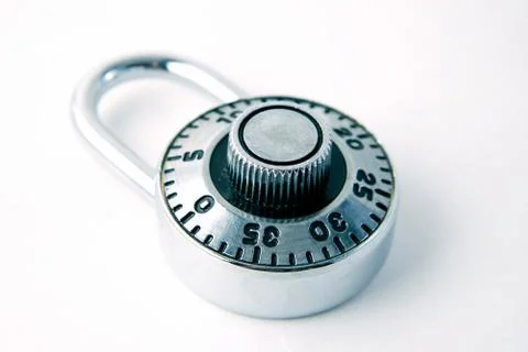 Closeup of padlock Foto stock