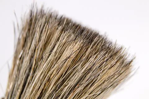 Closeup of a paint brush. Stock Photos