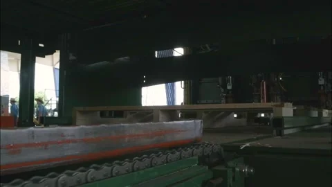 Closeup Pallet Machine Stock Footage 201624903