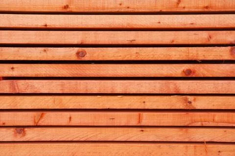 Closeup pattern of cutting wood stack for background Foto stock