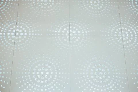 Closeup of a patterned tile flooring Stock Photos