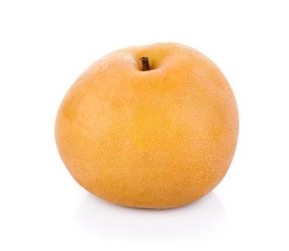 Closeup pear on white background Фото