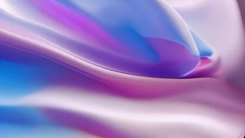 Closeup of a pearlescent iridescent plastic texture, with soft swirls of pink Stock-Footage 253927133