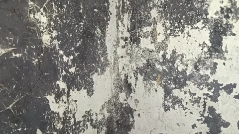 Closeup of peeling paint on distressed wall, ideal for backgrounds, textures, an Stock-Footage 333116779