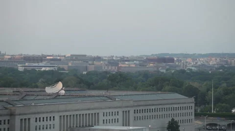 Closeup of the Pentagon in Washington DC 库存影片 54703401