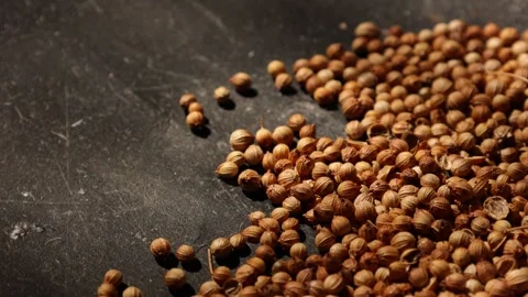 Closeup of a peppercorns Video stock 302536207