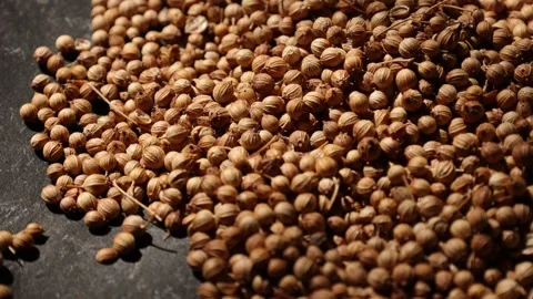 Closeup of a peppercorns Video stock 302536211
