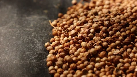 Closeup of a peppercorns Video stock 302536301