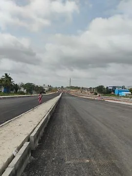 Closeup of Peripheral Ring Road Construction at Kadabagere Cross, Magadi Road Stock Photos