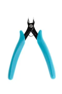 Closeup plastic nippers Stock Photos