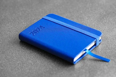 Closeup of pocket diary isolated Stock Photos