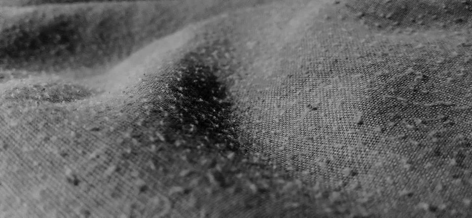 Closeup portrait of the cloth fabric Stock Photos