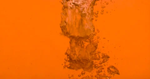 Closeup process of making black tea, mulled wine. Macro shot of dipping, fall Stock Footage 137112336