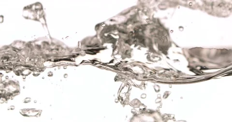 Closeup process of making cool, refresh cocktail. Macro shot of dipping, fall Stock Footage 137112216