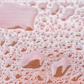 Closeup rain drops Stock Photos
