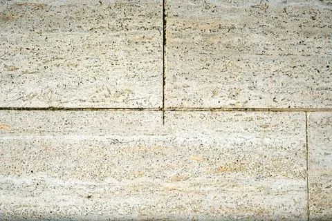 Closeup of rectangular tiles wall structure Stock Photos