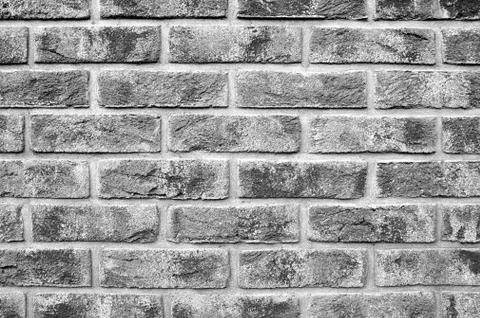 Closeup of red brick wall Stock Photos