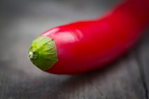 Closeup of red Chilli Stock Photos