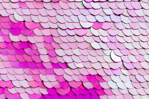 Closeup of reversible sequins textured background 스톡 사진