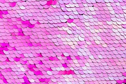 Closeup of reversible sequins textured background 스톡 사진