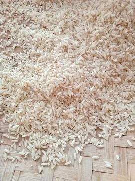 Closeup rice field Stock-Fotos