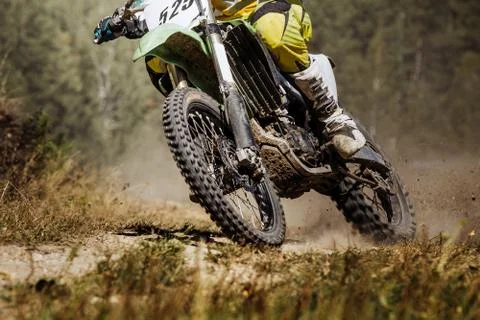 Closeup of a rider Stock Photos